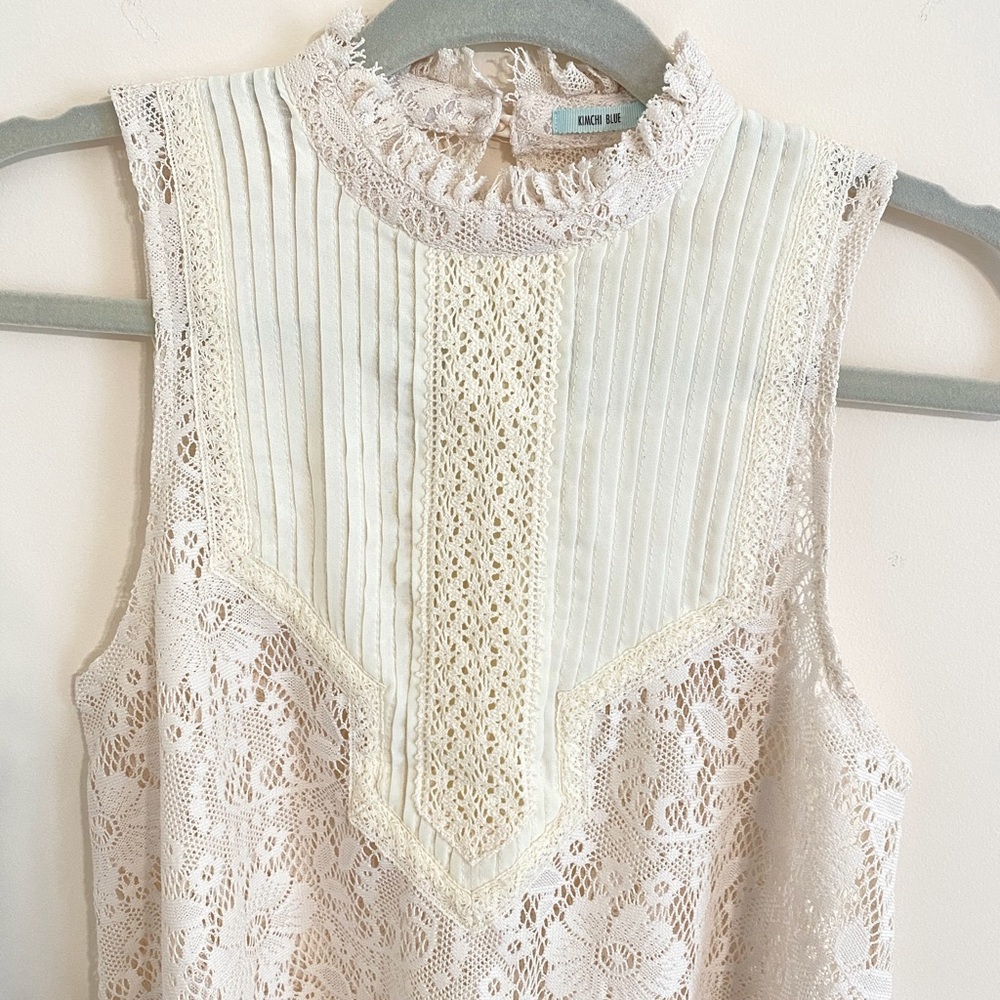 Urban Outfitters Kimchi Blue Lace Top XS